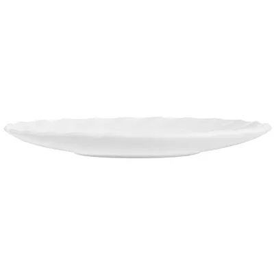 Блюдце «Трианон» стекло D=160,H=15мм белый, изображение 2