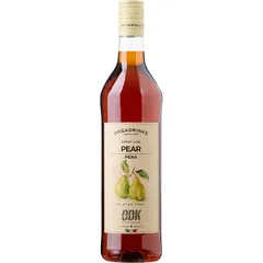 Сироп «Груша» ODK пластик 1л D=65,H=305мм, Состояние товара: Новый, Вкус: Груша, Материал: Пластик, Объем по данным поставщика (мл): 1000