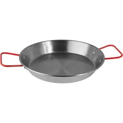 Paella pan blue steel D=280,H=42,L=375mm