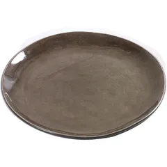 Plate “Pure” ceramics D=20.5cm gray