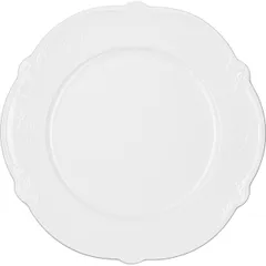 Тарелка «Поэма Флауэр» мелкая фарфор D=27,H=2см белый
