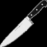 Нож поварской «Глория Люкс» сталь ,L=335/210,B=45мм черный,металлич.