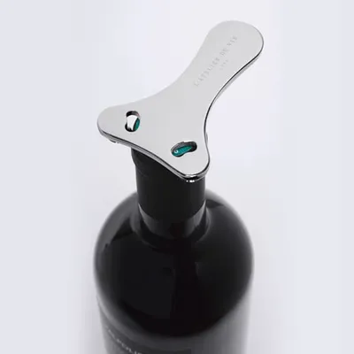 Обрезатель фольги для бутылок «Эксесориз» сталь нерж. ,H=12,L=76,B=50мм серебрист., изображение 2