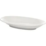 Селедочница «Мелодия» фарфор ,H=35,L=220,B=130мм белый