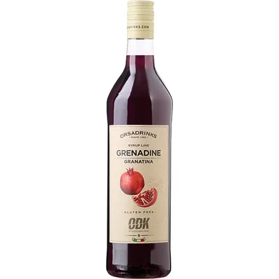 Сироп «Гренадин» ODK пластик 1л D=8,H=32см, Состояние товара: Новый, Вкус: Гренадин, Материал: Пластик, Объем по данным поставщика (мл): 1000