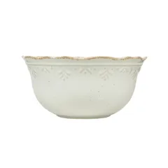 Салатник «Мотив. Солнце» керамика 0,63л D=150,H=75мм белый,кремов., изображение 2