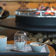 Салатник для комплимента «Экинокс» керамика 50мл D=63,H=50мм серый, изображение 2