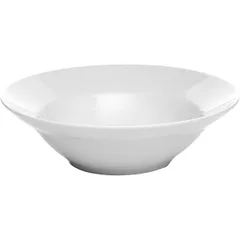 Salad bowl “Collage” porcelain 250ml D=17cm white