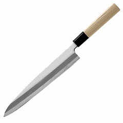 Нож для овощей «Усуба» сталь нерж.,дерево ,L=18см бежев.,металлич.