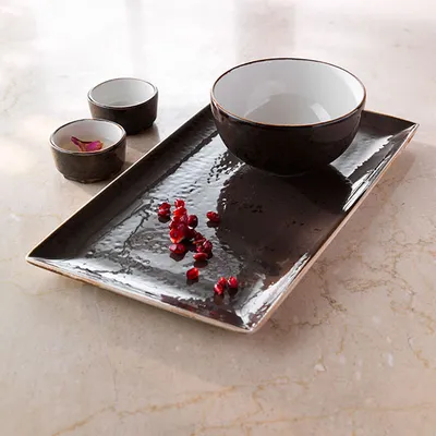 Салатник «Крафт» фарфор 457мл D=127,H=70мм серый, Цвет: Серый, изображение 3