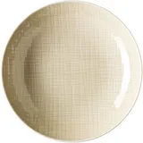 Тарелка глубокая фарфор D=19см кремов.