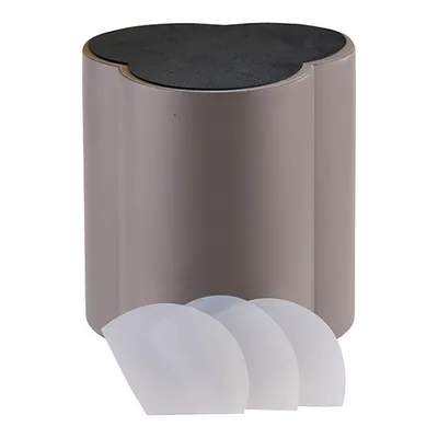 Подставка для столовых приборов «Элемент» бетон,силикон ,H=14,5,L=13,B=13см серый, изображение 6