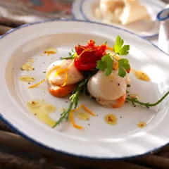 Тарелка «Блю Дэппл» мелкая фарфор D=177,H=16мм белый,синий, изображение 4