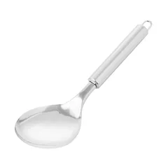 Ложка сервировочная «Металлик» для гарнира сталь нерж. ,L=25см металлич.