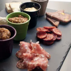 Стакан для эспрессо «Фруассэ» фарфор 80мл D=65,H=60мм фиолет., изображение 2