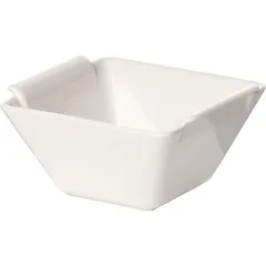 Салатник «Бомбей» фарфор 200мл ,H=5,L=11,B=10см белый