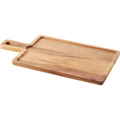 Подставка для блюда «Базальт» акация ,H=15,L=430,B=230мм, изображение 2