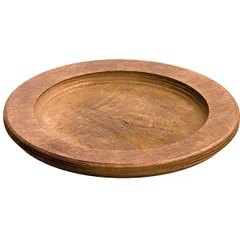 Stand for frying pan.4020327 wood D=26/17.5,H=15cm brown.