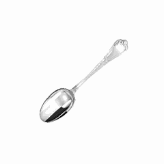 Coffee spoon “Lurie”  cupronickel, silver plated.