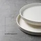 Блюдо «Кунстверк» круглое с бортом фарфор D=20,H=2см белый, Диаметр (мм): 200, изображение 5