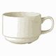 Чашка чайная «Айвори» фарфор 170мл D=75,H=60мм айвори