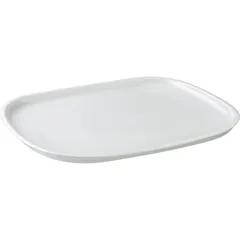 Блюдо «Капри» прямоугольное фарфор ,L=31,B=26см белый, изображение 2