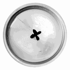 Насадка кондитерская «4-конечная звезда» сталь нерж. D=22/5,H=40мм металлич.