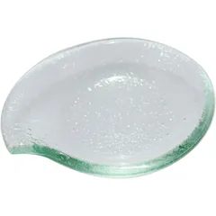 Salad bowl glass D=95mm clear.