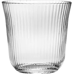 Old fashion "Inku" glass 300ml D=9,H=9cm clear.