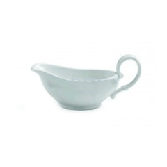 Sauce boat "Opera" porcelain 115ml white