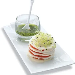 Блюдо фарфор ,H=15,L=260,B=110мм белый, изображение 2