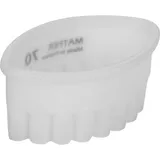 Резак кондитерский рифленый «Лодочка» пластик ,L=7,B=4см