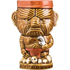 Стакан для коктейлей «Тики» керамика 450мл коричнев.