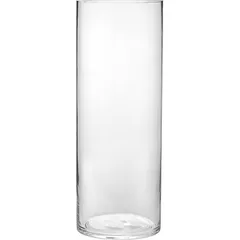 Flower vase “Cylinder” glass D=15,H=40cm clear.