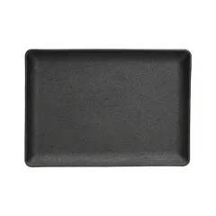 Блюдо «Миньон» прямоугольное керамика ,H=25,L=240,B=170мм черный