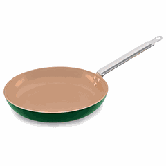 Frying pan aluminium,ceramics D=20,H=4cm