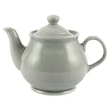 Teapot “Watercolor” Classic  porcelain 0.6l D=11.7/19,H=13cm gray