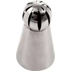 Pastry nozzle “Sphere”  stainless steel , H=57, L=32/22mm