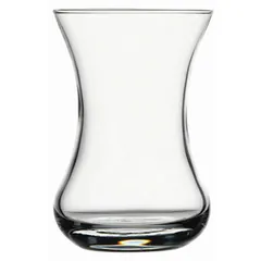 Tea glass glass 125ml ,H=9cm clear.