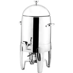 Coffee dispenser  steel  10.5 l , H=54.5, L=31, B=33.5 cm  metal.
