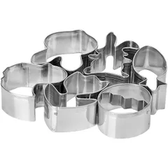 Pastry mold “Easter”[6pcs] stainless steel D=12,H=2cm