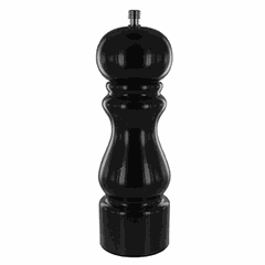 Мельница для соли металлический механизм бук D=65,H=200мм черный
