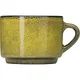 Чашка чайная «Млечный путь салатовый» фарфор 200мл D=80,H=65мм салатов.,черный, изображение 2