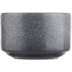 Сахарница «Млечный путь» без крышки фарфор 350мл ,H=65,B=100мм черный,серый, изображение 2