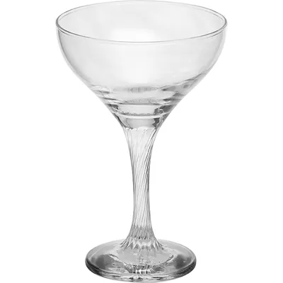 Шампанское-блюдце «Твист» стекло 280мл D=10,5,H=16см прозр., изображение 2