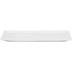 Rectangular dish  porcelain , L=35.5, B=15cm  white