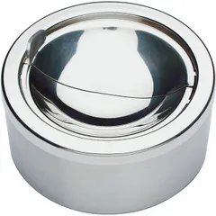 Ashtray with roof metal D=12cm metal.