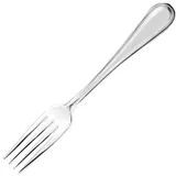 Dessert fork “Anser Basic”  stainless steel , L=185, B=25mm  metal.