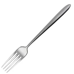 Table fork "Gaya"  stainless steel  metal.