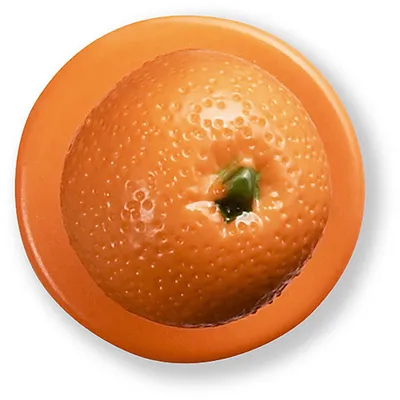 Пукли «Апельсин»[12шт] пластик D=15мм оранжев.